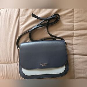 Kate Spade Navy and Baby Blue Crossbody Bag